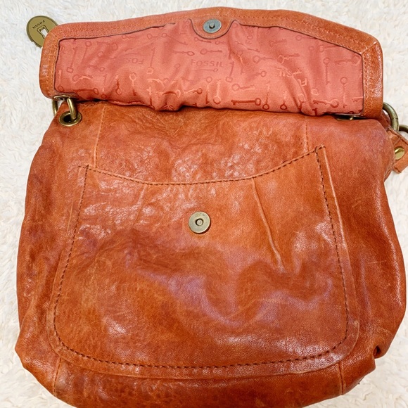 🧡 Fossil Purse w Crossbody Strap - Picture 3 of 7